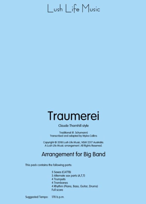 Traumerei (Big Band - Score and Parts)